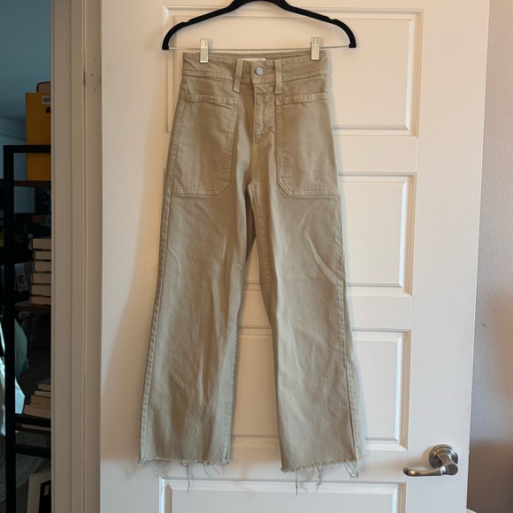 Just Black Pants - Just Black Women's Tan Wide-Leg Jeans